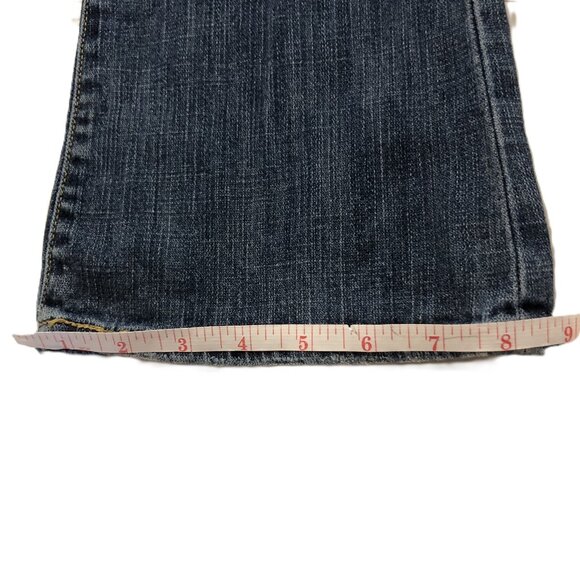 Gap Curvy Low Rise Stretch Jeans Size 4 Ankle Bootcut Medium Wash 5 Pockets - Picture 11 of 15